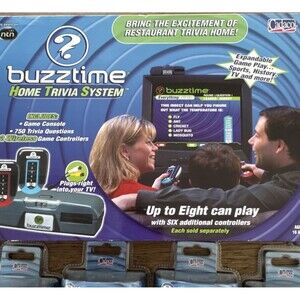 Cadaco Buzztime Home Trivia System with Expansion Packs